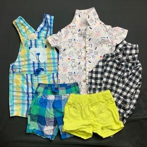 Bundle of baby clothes
